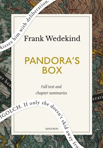 Pandora's Box: A Quick Read edition - Quick Read - Frank Wedekind