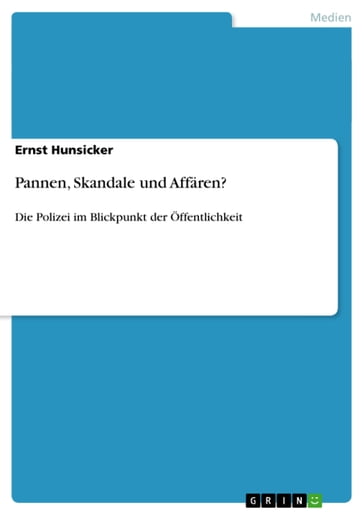 Pannen, Skandale und Affären? - Ernst Hunsicker