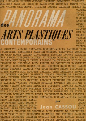 Panorama des arts plastiques contemporains - Jean Cassou