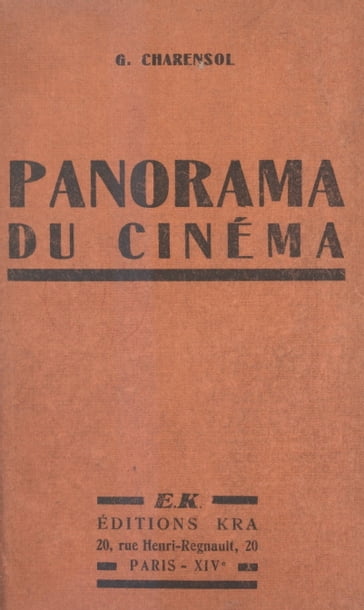 Panorama du cinéma - Georges Charensol