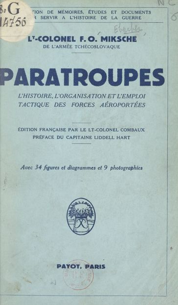 Paratroupes - Ferdinand Otto Miksche