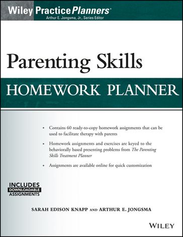 Parenting Skills Homework Planner (w/ Download) - Sarah Edison Knapp - Arthur E. Jongsma Jr.