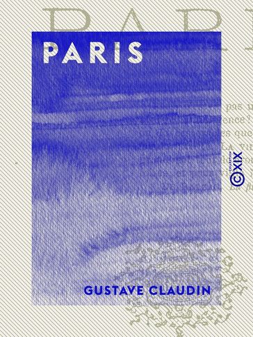 Paris - Gustave Claudin