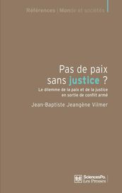 Pas de paix sans justice