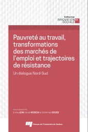 Pauvreté au travail, transformations des marchés de l emploi et trajectoires de résistance