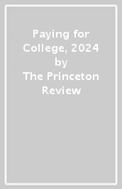 Paying for College, 2024