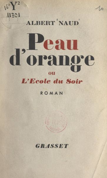 Peau d'orange - Albert Naud