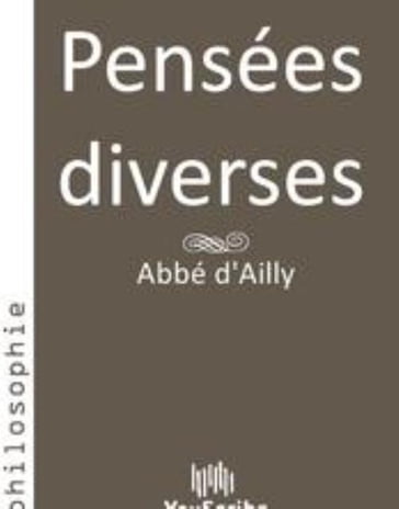 Pensées diverses - Abbé d