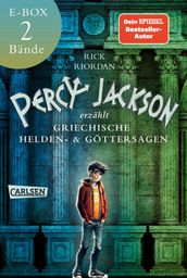 Percy Jackson erzählt: Griechische Heldensagen und Göttersagen unterhaltsam erklärt Band 1+2 in einer E-Box!