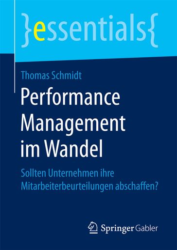 Performance Management im Wandel - Thomas Schmidt