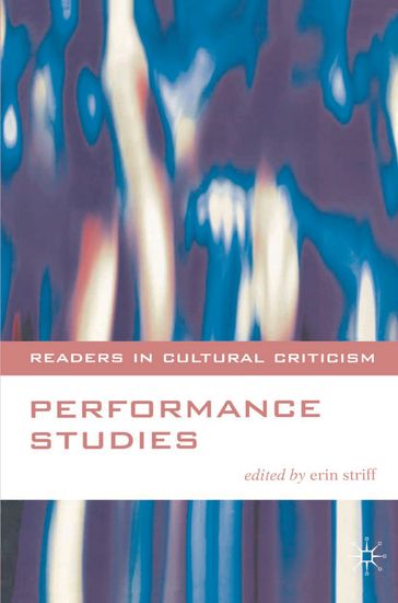 Performance Studies - Erin Striff