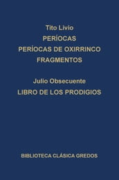 Períocas. Períocas de Oxirrinco. Fragmentos. Libro de los prodigios.