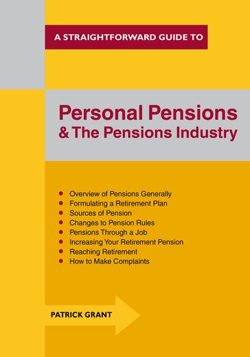 Personal Pensions And The Pensions Industry - Patrick Grant