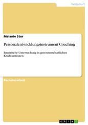 Personalentwicklungsinstrument Coaching