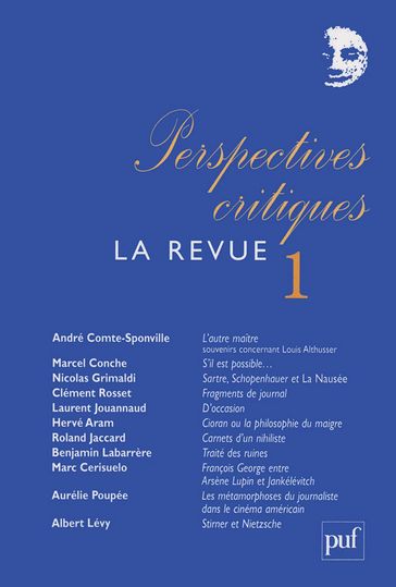 Perspectives critiques : la Revue 1 - Roland Jaccard