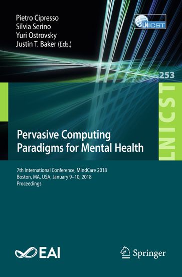 Pervasive Computing Paradigms for Mental Health