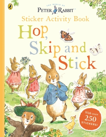 Peter Rabbit Hop, Skip, Stick Sticker Activity - Beatrix Potter