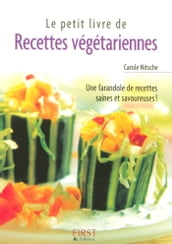 Petit livre de - Recettes végétariennes