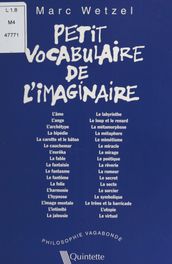 Petit vocabulaire de l imaginaire