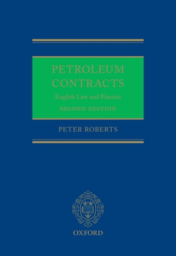 Petroleum Contracts - Peter Roberts