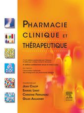 Pharmacie clinique et thérapeutique