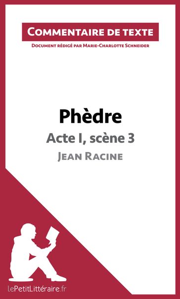 Phèdre de Racine - Acte I, scène 3 - Marie-Charlotte Schneider - lePetitLitteraire