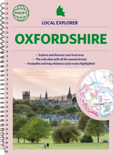 Philip's Local Explorer Street Atlas Oxfordshire - Philip