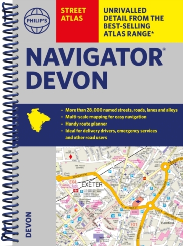Philip's Navigator Street Atlas Devon - Philip