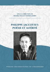 Philippe Jaccottet : poésie et altérité