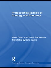 Philosophical Basics of Ecology and Economy