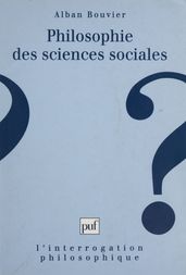 Philosophie des sciences sociales