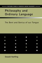 Philosophy and Ordinary Language
