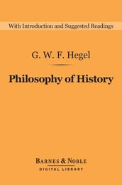 Philosophy of History (Barnes & Noble Digital Library)