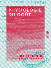 Physiologie du goût