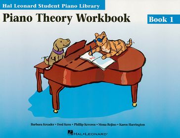 Piano Theory Workbook Book 1 (Music Instruction) - Fred Kern - Karen Harrington - Mona Rejino - PHILLIP KEVEREN
