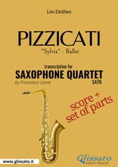 Pizzicati - Saxophone Quartet score & parts
