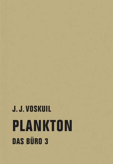Plankton - Gerbrand Bakker - J. J. Voskuil