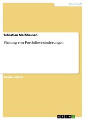 Planung von Portfolioveranderungen