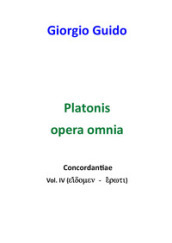 Platonis opera omnia. Concordantiae. 4.
