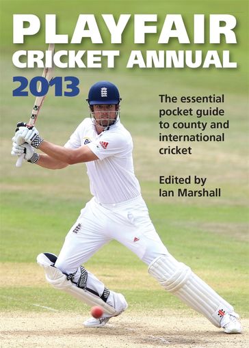 Playfair Cricket Annual 2013 - Ian Marshall