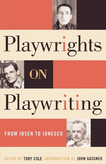 Playwrights on Playwriting - Toby Cole