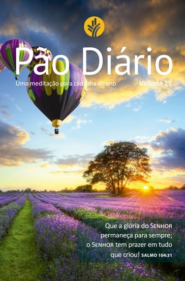 Pão Diário volume 25 - Capa paisagem - Ministérios Pão Diário