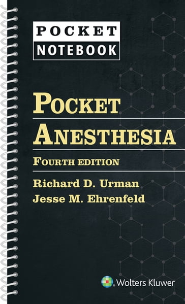 Pocket Anesthesia - Jesse M. Ehrenfeld - Richard D. Urman