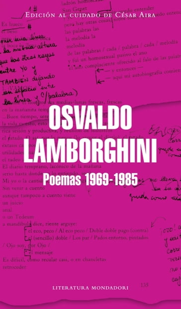 Poemas 1969-1985 - Osvaldo Lamborghini