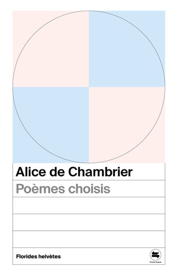 Poèmes choisis - Daniel MAGGETTI - Alice CHAMBRIER (DE)