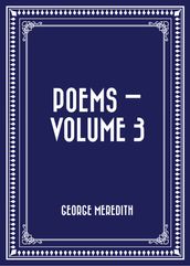 Poems Volume 3