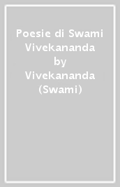 Poesie di Swami Vivekananda
