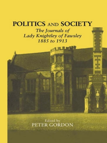 Politics and Society - Peter Gordon