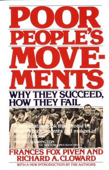 Poor People's Movements - Frances Fox Piven - Richard Cloward