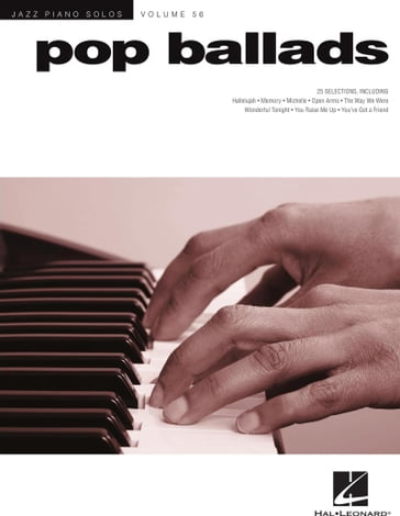 Pop Ballads Jazz Piano Solos: Volume 56 - Hal Leonard Corp.